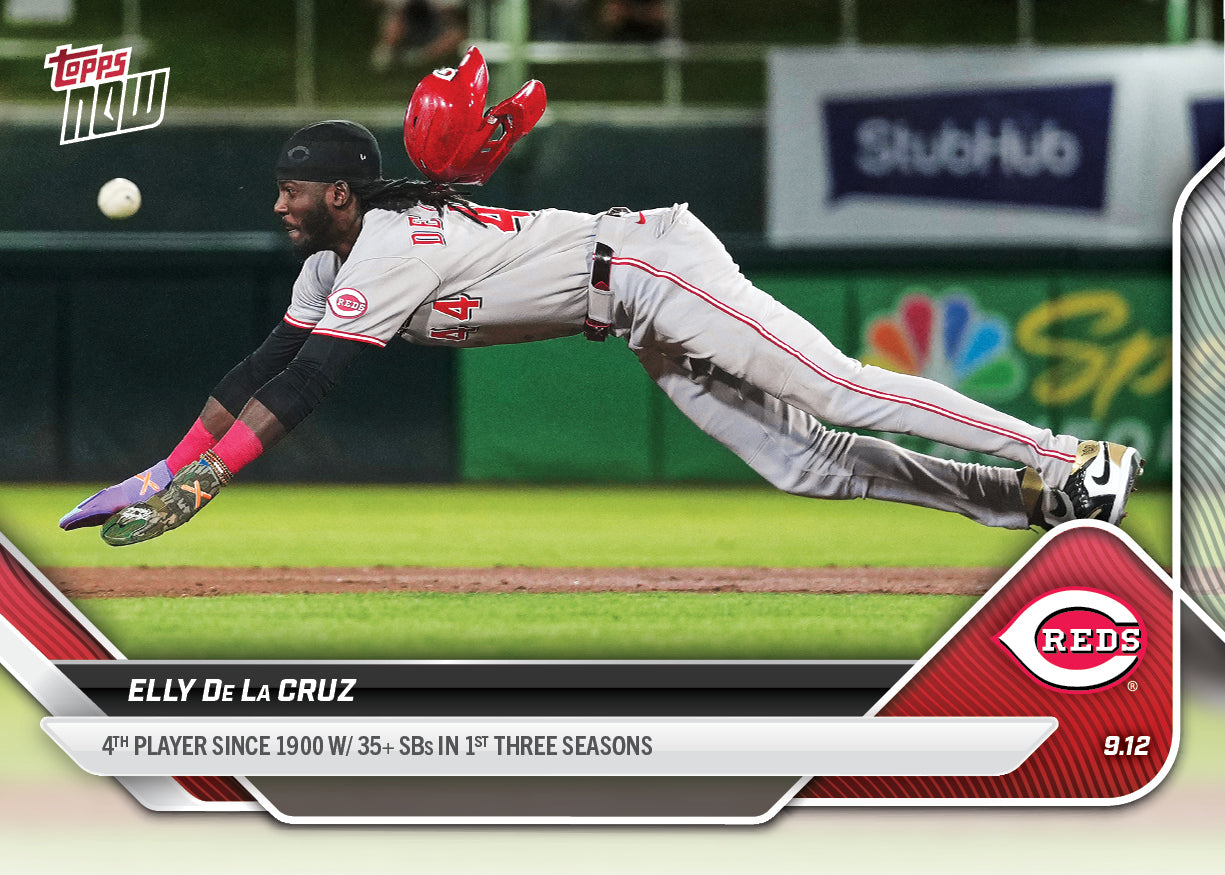 Elly De La Cruz - 2025 MLB Topps NOW® - Card 701 - PR: 1192