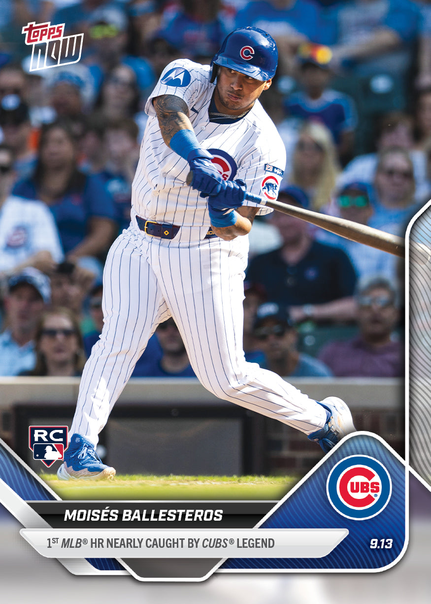 Moisés Ballesteros - 2025 MLB Topps NOW® - Card 703 - PR: 1485