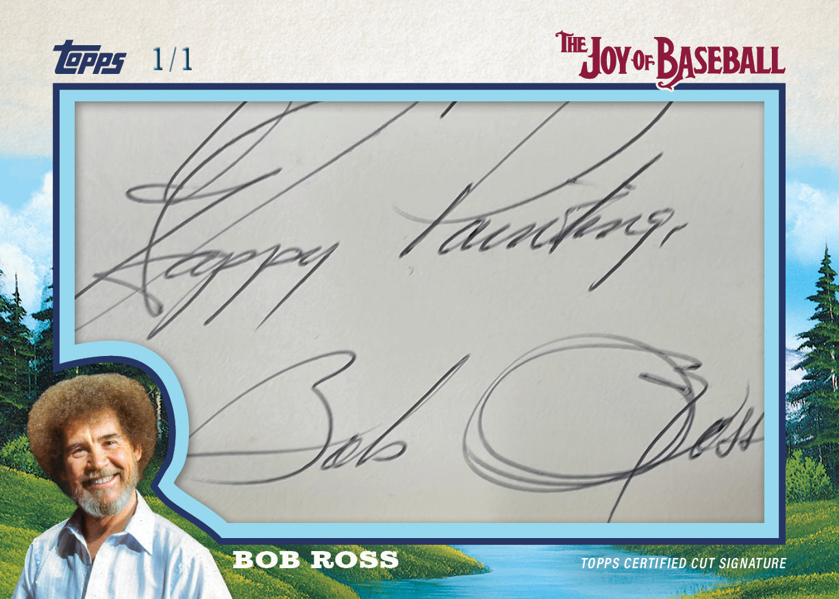 2025 Topps x Bob Ross: The Joy of Baseball - Happy Little Box
