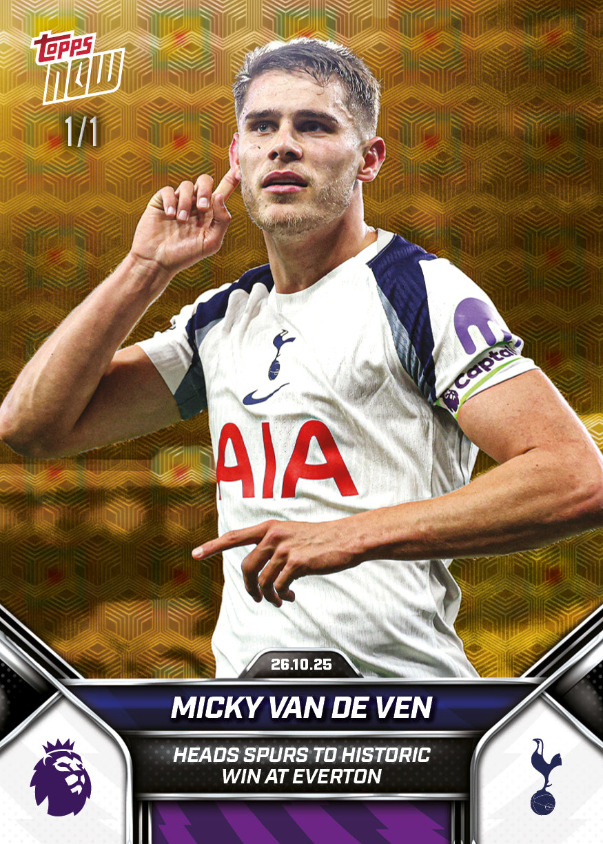 Micky van de Ven - 2025-26 Premier League Topps NOW® - Card 43
