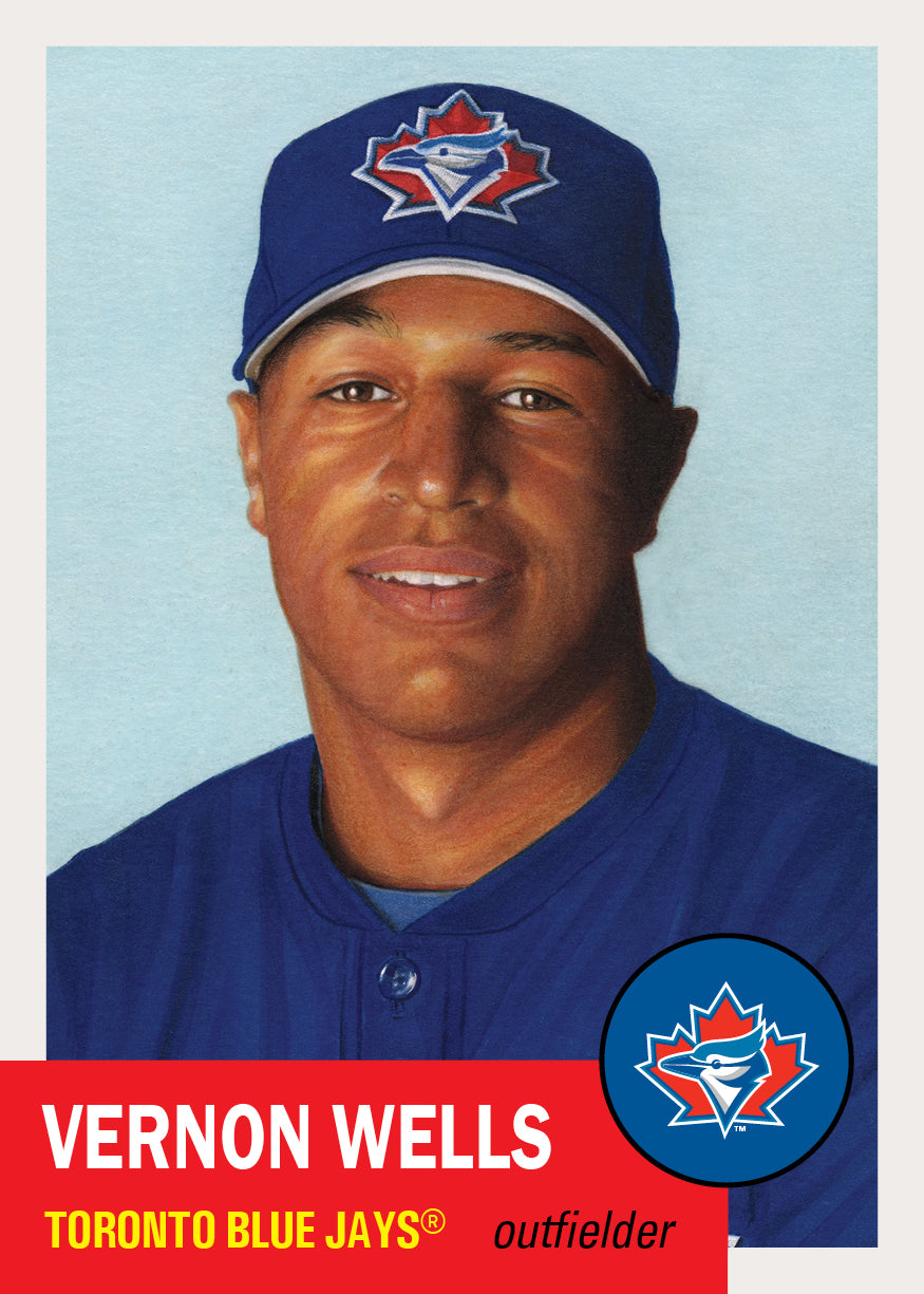 Vernon Wells - 2025 MLB Living Set® - Card 854 - PR: 1051