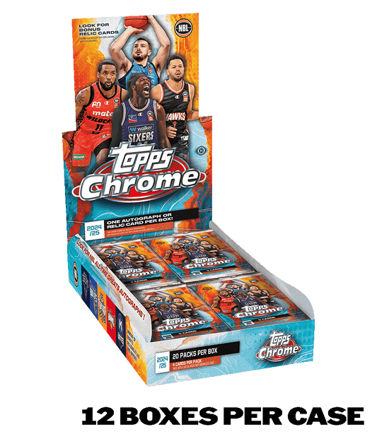 2024/25 Topps NBL Chrome® Basketball - Hobby Box - Sealed Case