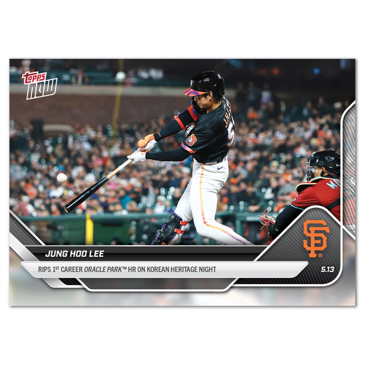 Jung Hoo Lee - 2025 MLB Topps NOW® - Card 176 - PR: 1313