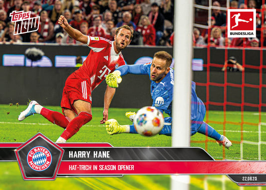 Harry Kane - 2025-26 Bundesliga Topps NOW® Card 4 - PR: 424
