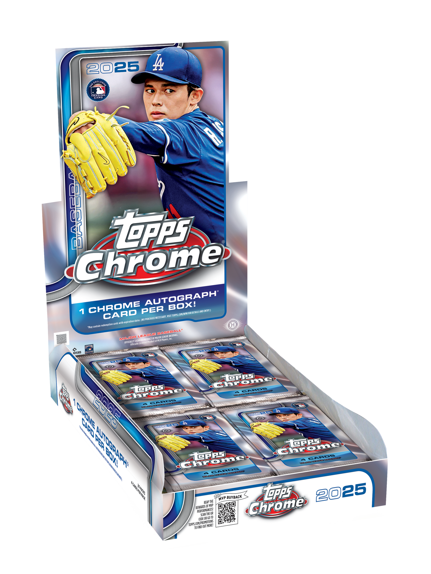 2025 Topps Chrome® Baseball - Hobby Box