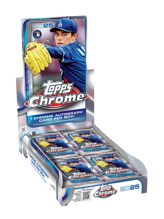 2025 Topps Chrome® Baseball - Hobby Box