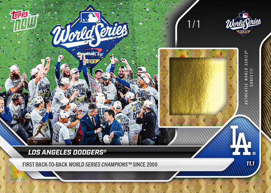 Los Angeles Dodgers - 2025 MLB Topps NOW® - Card 929 - PR: 24578