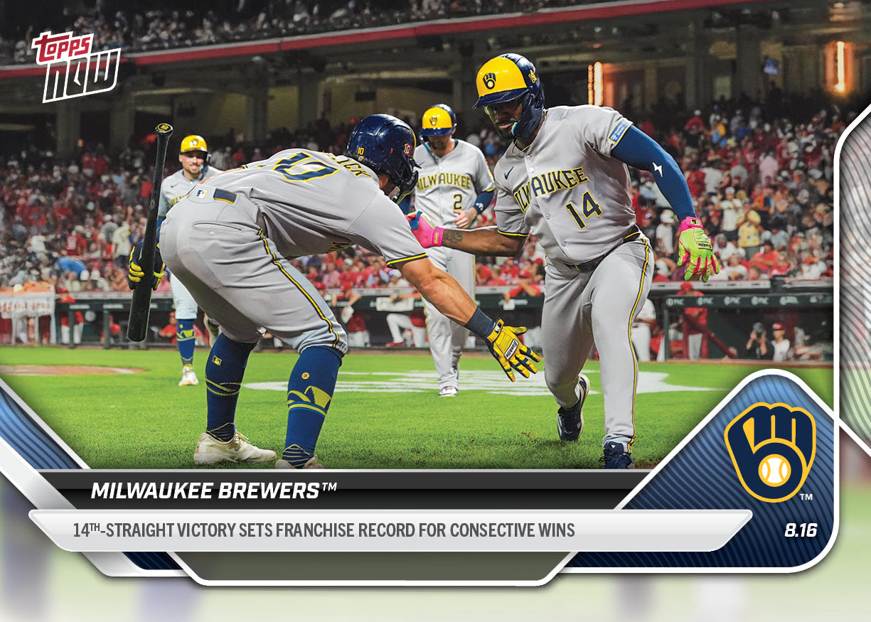 Milwaukee Brewers - 2025 MLB Topps NOW® - Card 561 - PR: 931