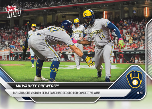 Milwaukee Brewers - 2025 MLB Topps NOW® - Card 561 - PR: 931