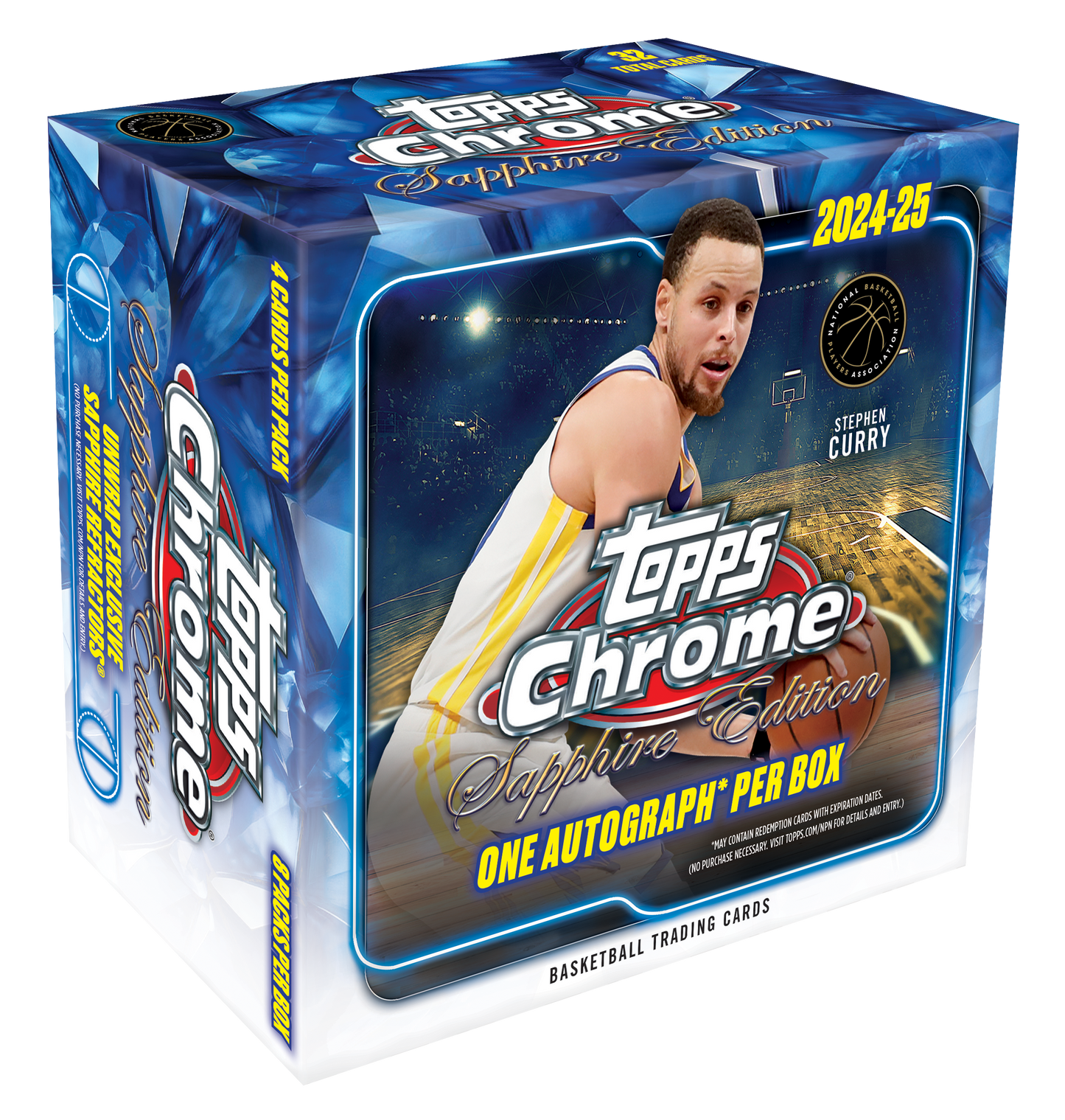 2024/25 Topps Chrome® Basketball - Sapphire Edition - Hobby Box