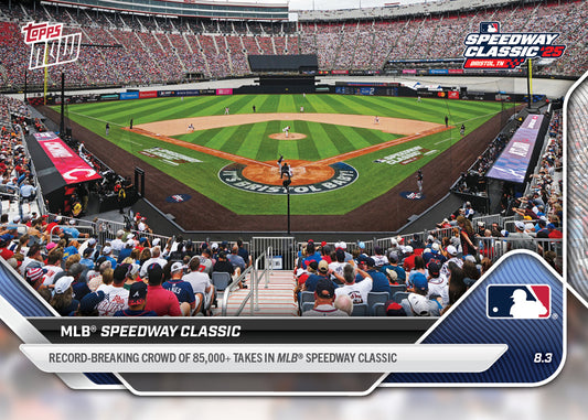 MLB® Speedway Classic - 2025 MLB Topps NOW® - Card 506 - LOOK FOR RELICS  - PR: 2955