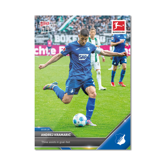 Andrej Kramarić - 2024-25 Bundesliga Topps NOW® - Card 178 - PR: 29