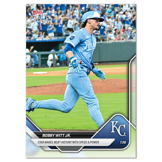 Bobby Witt Jr. - 2025 MLB Topps NOW® - Card 469 - PR: 1421
