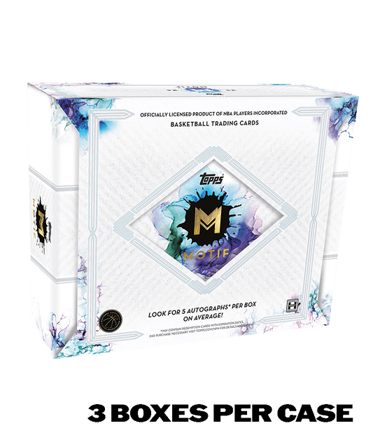 2023-24 Topps Motif Basketball - Hobby Box - Sealed Case