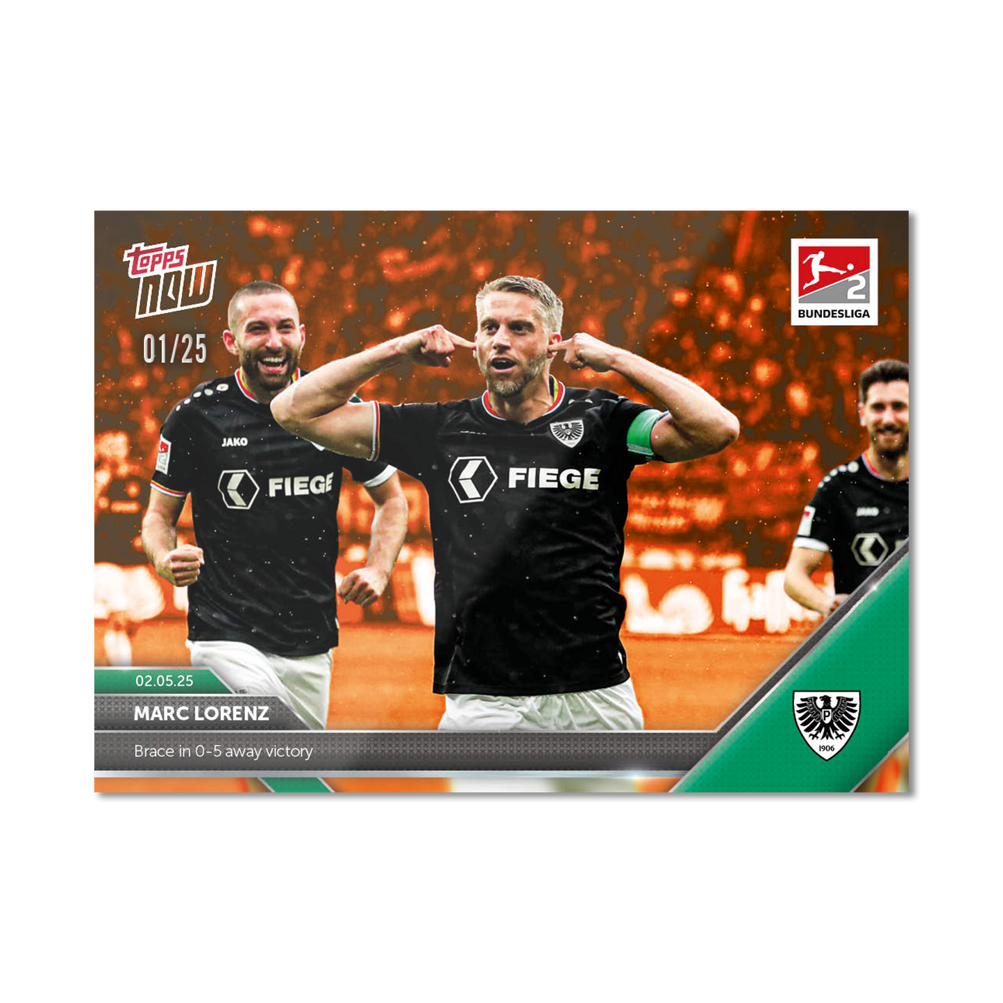 Marc Lorenz - 2024-25 Bundesliga Topps NOW® - Card 177 - PR: 36