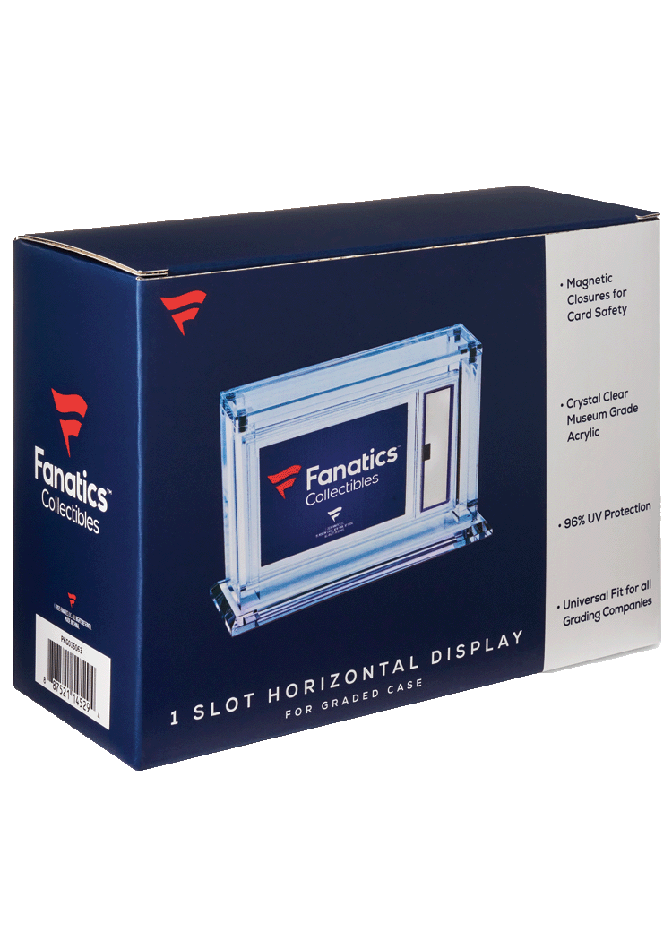 Fanatics Collectibles 1 Slot Horizontal Graded Acrylic Case