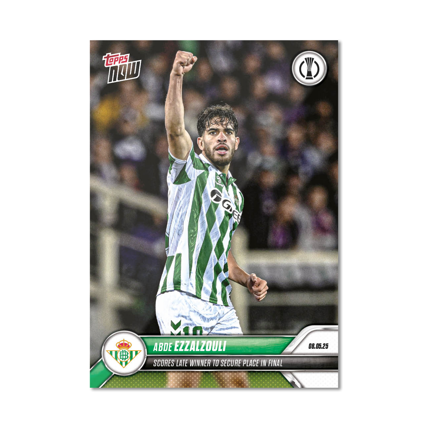 Abde Ezzalzouli  - 2024-25 UECL Topps NOW® - Card 12 - PR: 126