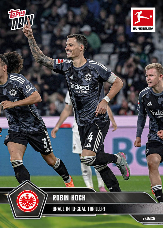 Robin Koch - 2025-26 Bundesliga Topps NOW® - Card 35 - PR: 157