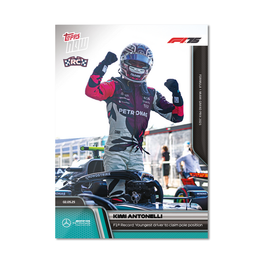 Kimi Antonelli - 2025 Formula 1® Topps NOW® - Card 33 - PR: 5647