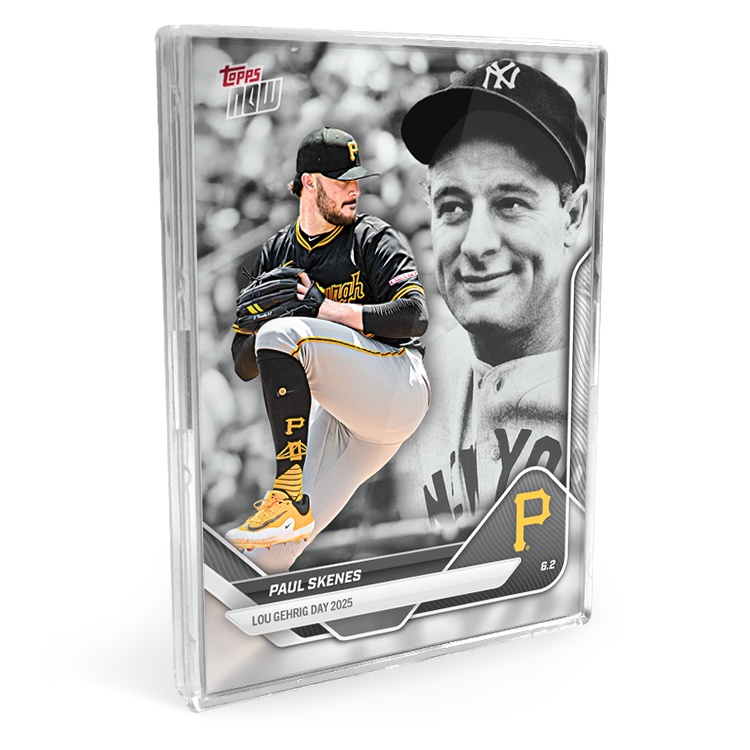 2025 Topps NOW Lou Gehrig Day Complete Set - presented by Sarah Langs of MLB - PR: 4188
