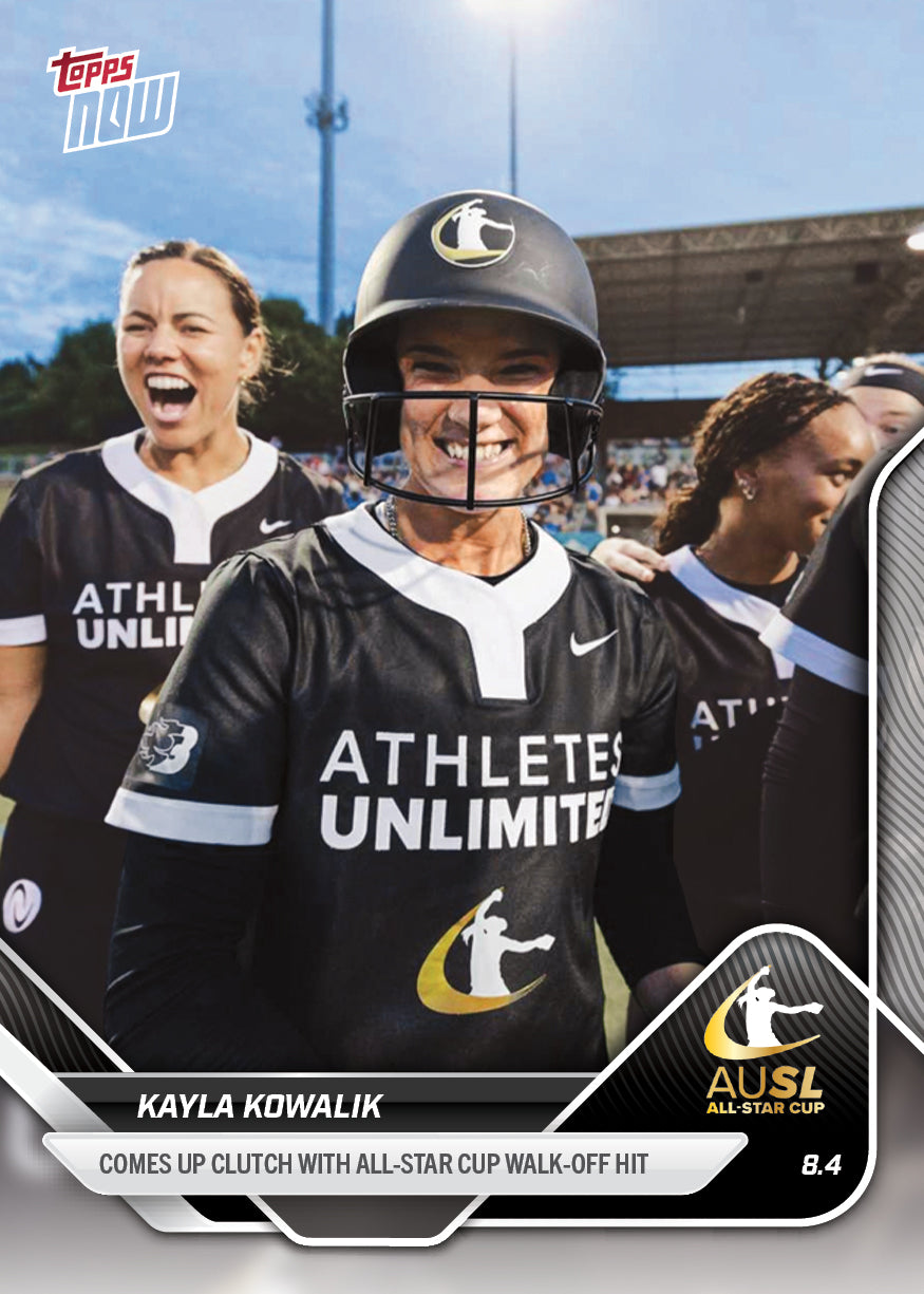 Kayla Kowalik - 2025 AUSL Topps NOW® - Card 34 - LOOK FOR AUTOS - PR: 697