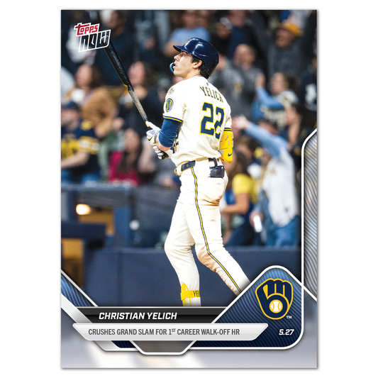 Christian Yelich - 2025 MLB Topps NOW® - Card 224 - PR: 970