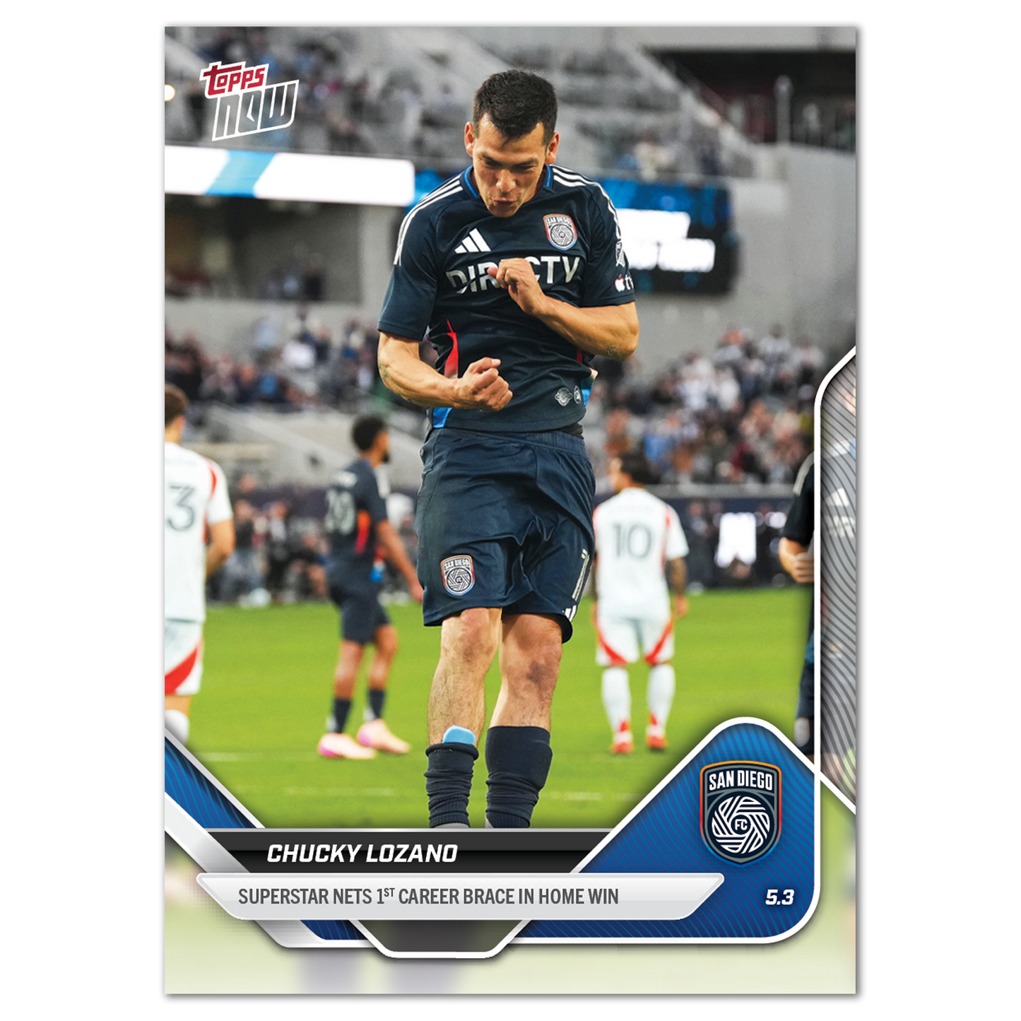 Chucky Lozano - 2025 MLS Topps NOW® - Card 35 - PR: 418