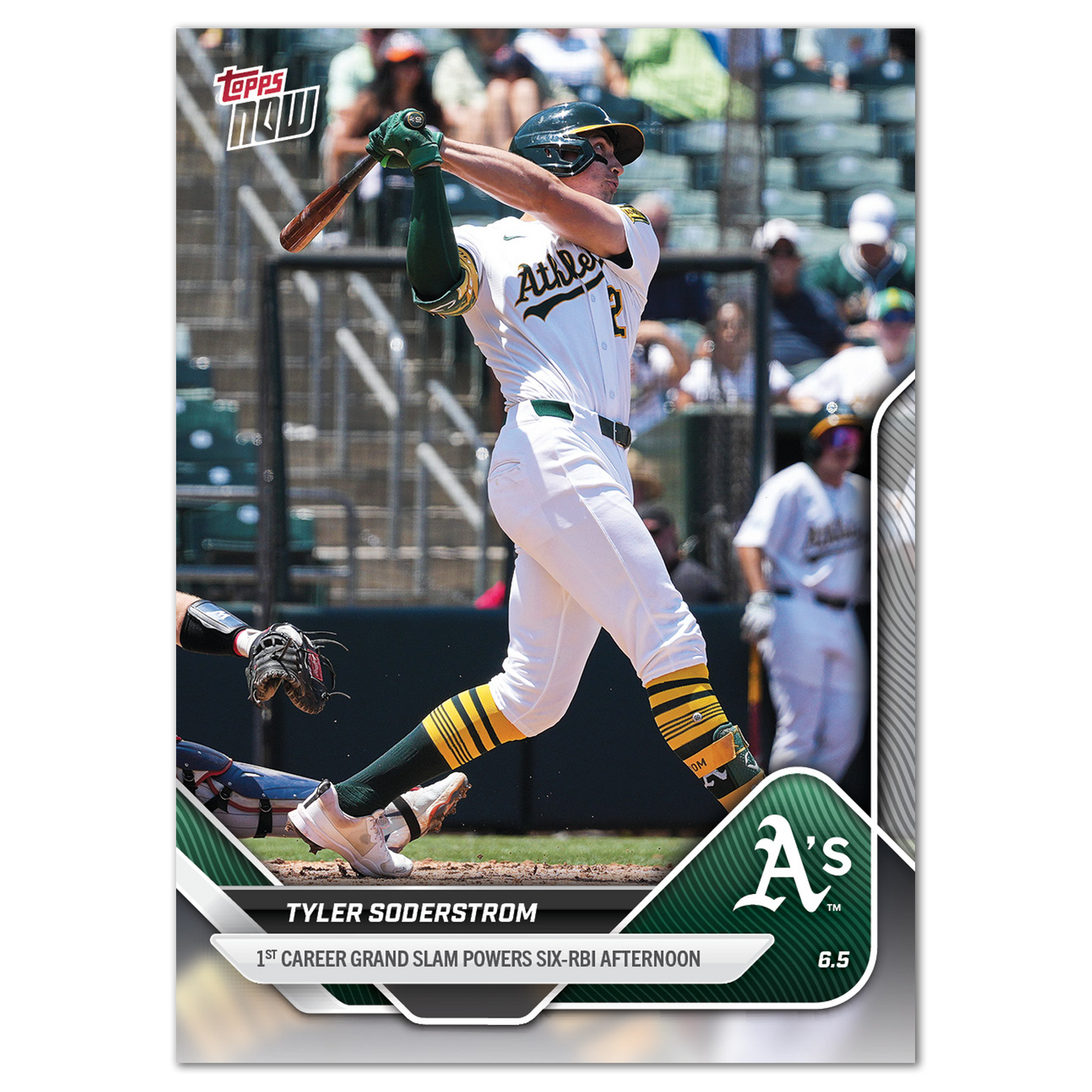 Tyler Soderstrom - 2025 MLB Topps NOW® - Card 259 - PR: 567