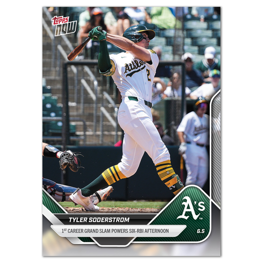 Tyler Soderstrom - 2025 MLB Topps NOW® - Card 259 - PR: 567