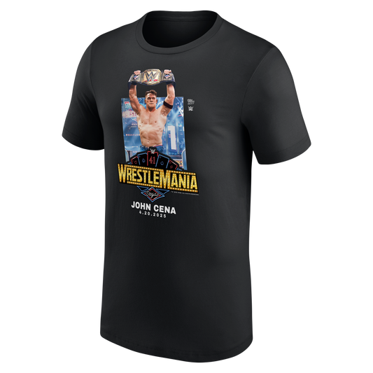 Topps NOW® WWE - John Cena Wrestlemania Tee