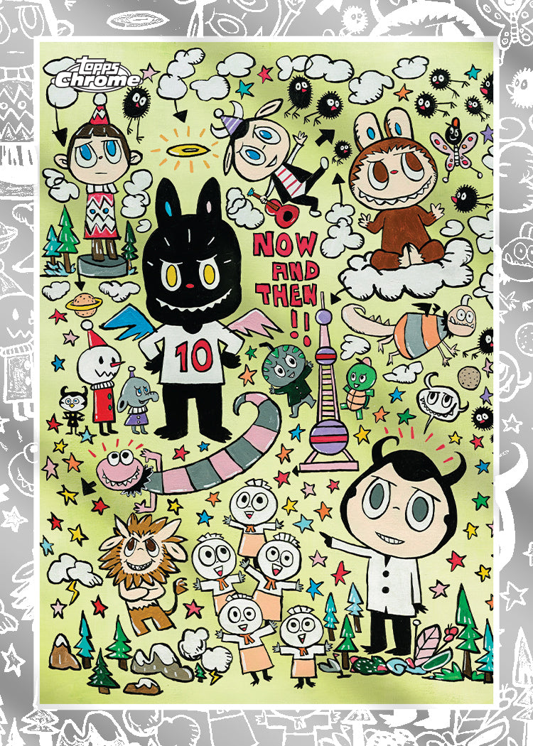 2025 Topps Labubu Chrome® 10th Anniversary - Hobby Box - Sealed Case