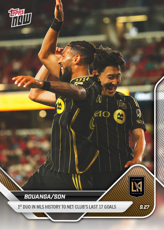 Bouanga / Son - 2025 MLS Topps NOW® - Card 103 - PR: 408