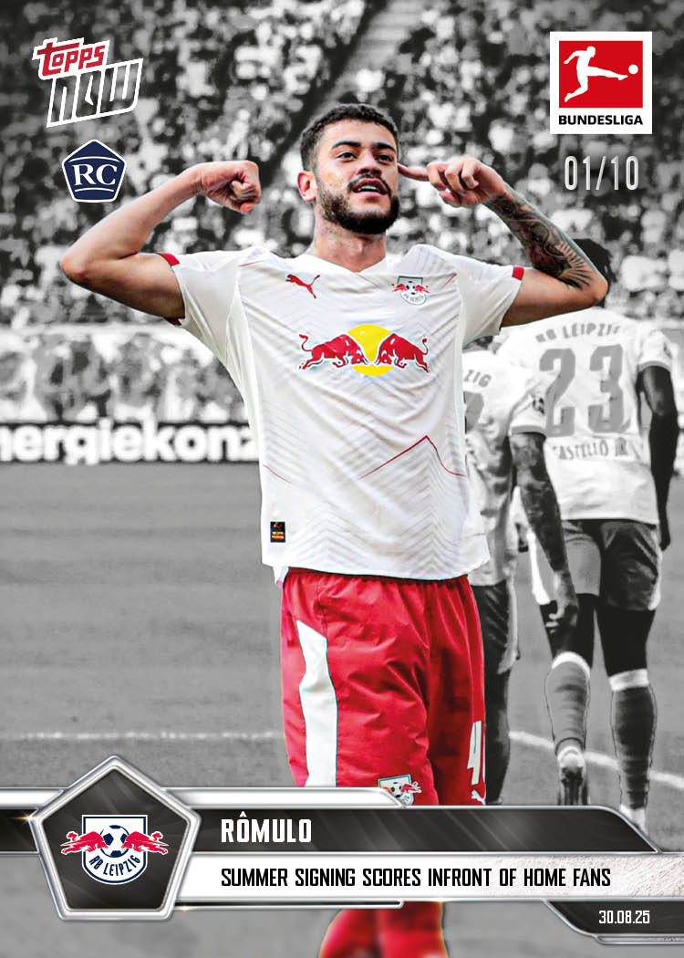 Romulo - 2025-26 Bundesliga Topps NOW® - Card 14 - PR: 285