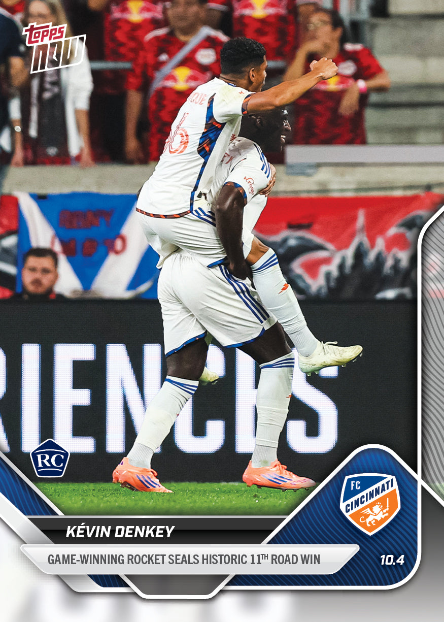 Kévin Denkey - 2025 MLS Topps NOW® - Card 108 - PR: 202