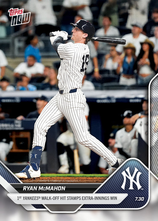 Ryan McMahon - 2025 MLB Topps NOW® - Card 490 - PR: 528