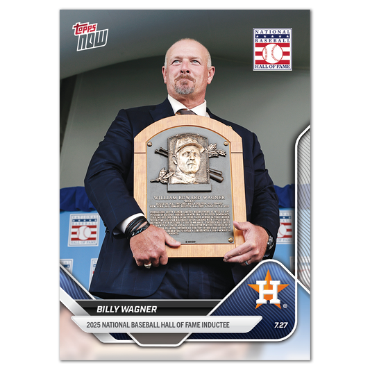 Billy Wagner - 2025 MLB Topps NOW® - Card 475 - LOOK FOR AUTOS - PR: 1194