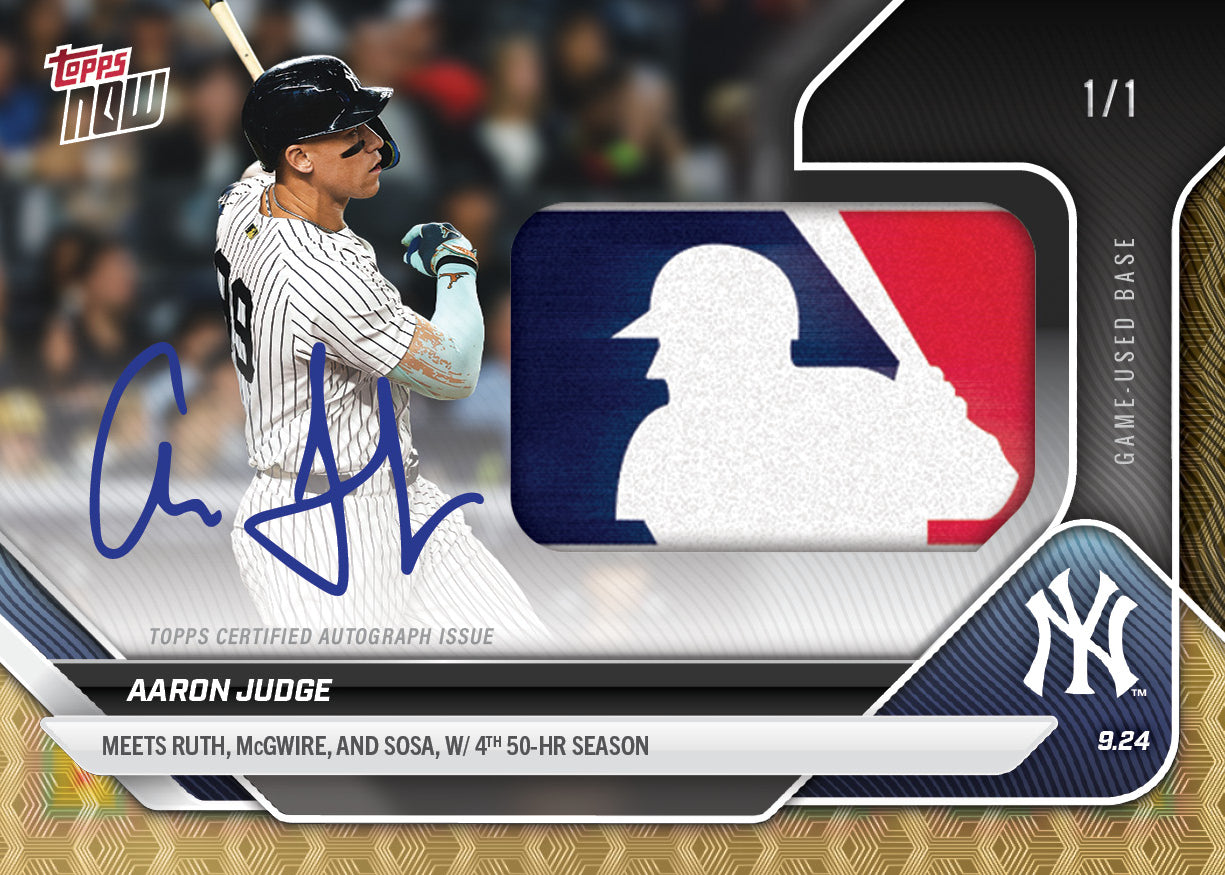 Aaron Judge - 2025 MLB Topps NOW® - Card 764 - PR: 10765