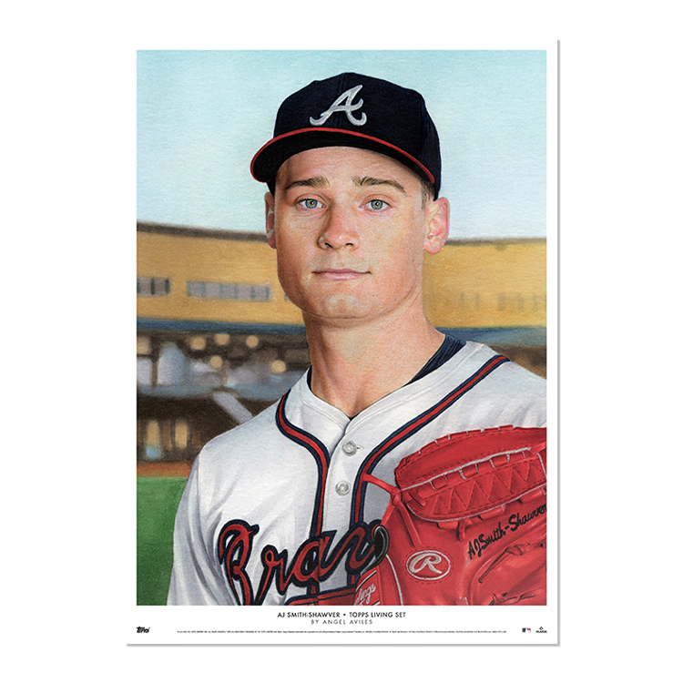 Topps Living Set Fine Art Print #850 - AJ Smith-Shawver