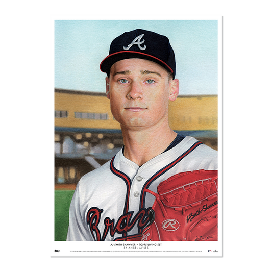 Topps Living Set Fine Art Print #850 - AJ Smith-Shawver