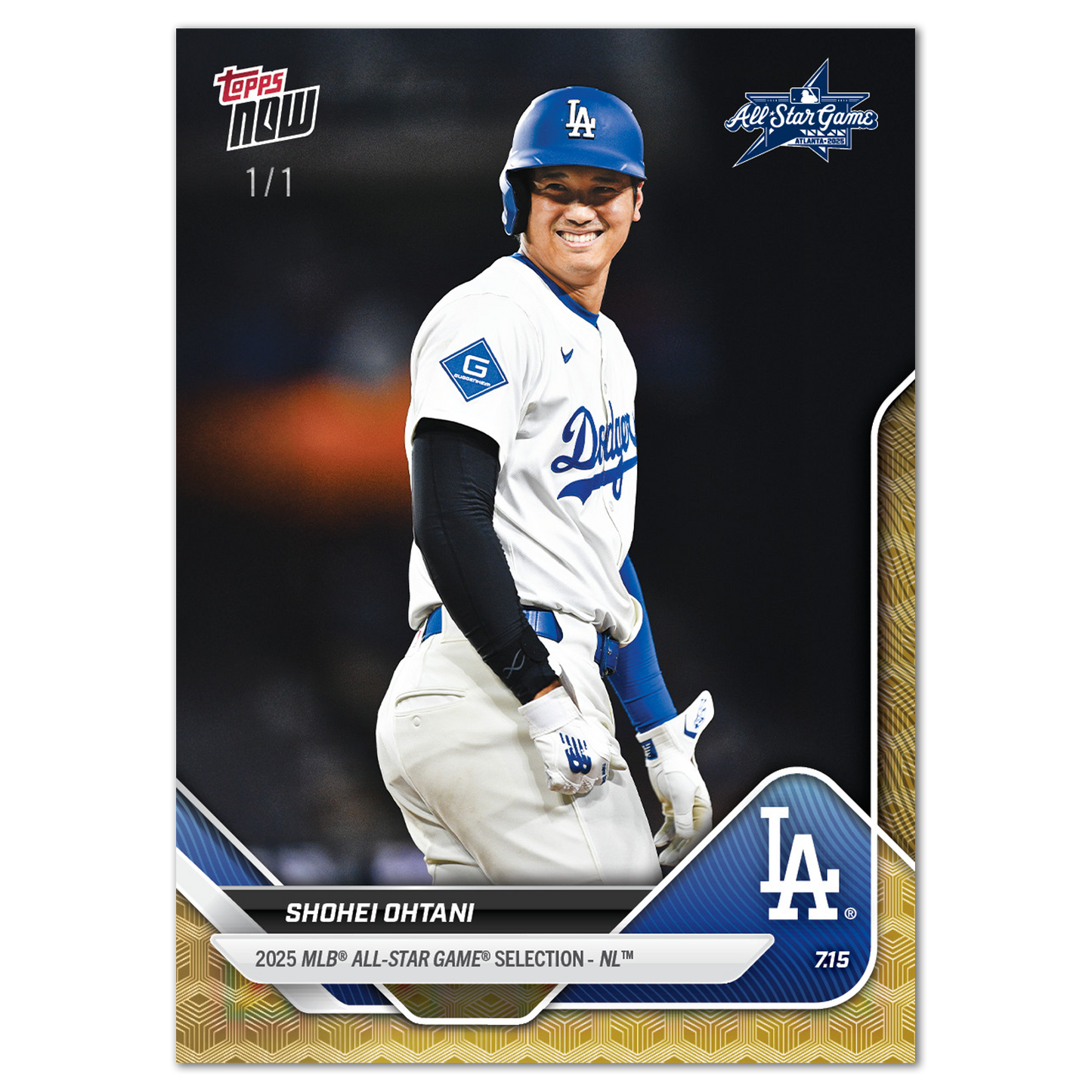 2025 All-Star Game Set - MLB Topps NOW® - 19 Card Set - PR: 14,521