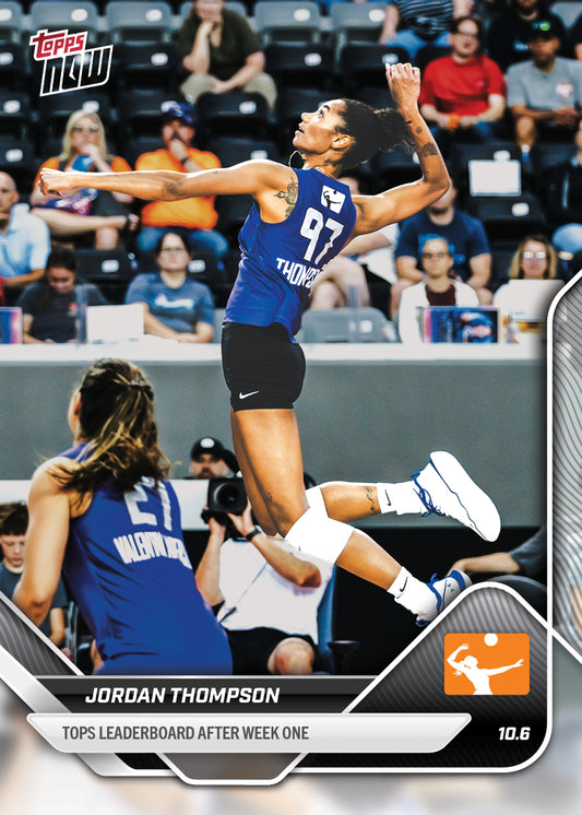 Jordan Thompson - 2025 AU Pro Volleyball Topps NOW® - Card 2 - PR: 247
