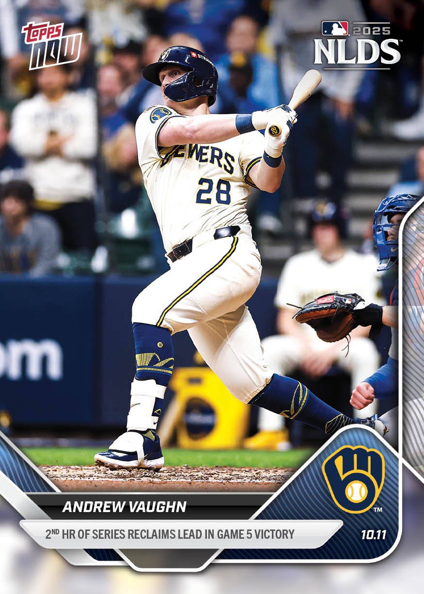 Andrew Vaughn - 2025 MLB Topps NOW® - Card 856 - PR: 734