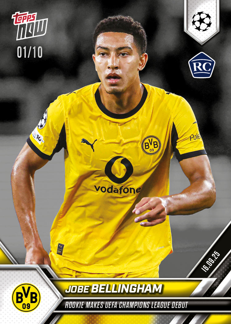 Jobe Bellingham - 2025-26 UCL Topps NOW® Card 12 - PR: 1460