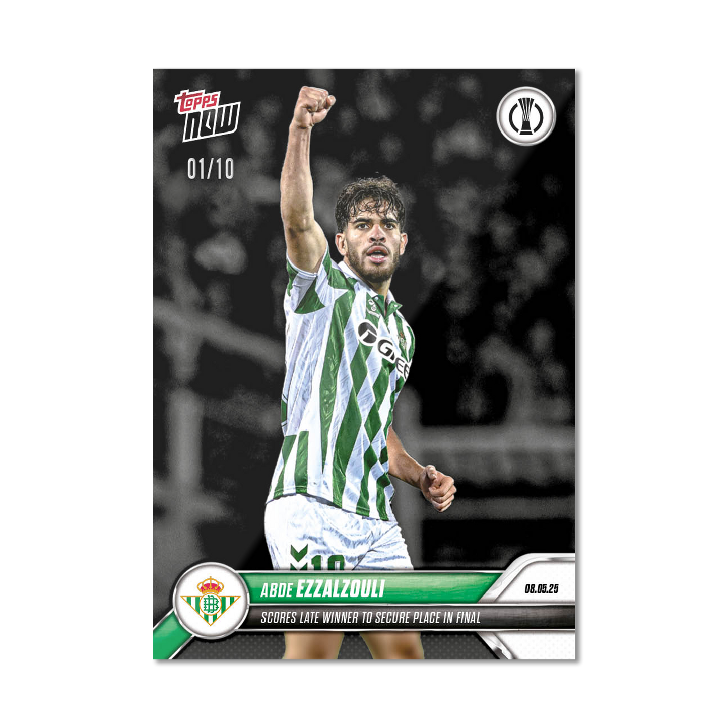 Abde Ezzalzouli  - 2024-25 UECL Topps NOW® - Card 12 - PR: 126