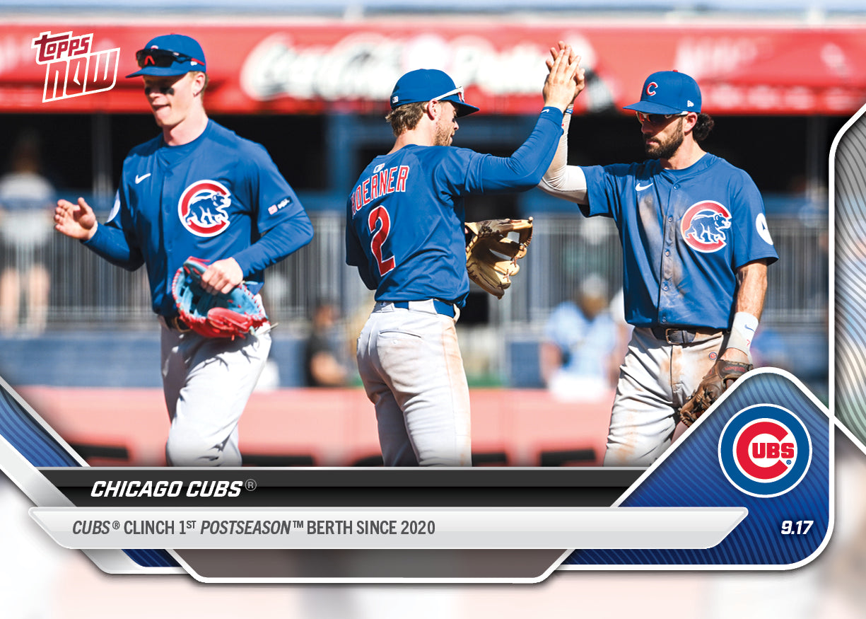 Chicago Cubs - 2025 MLB Topps NOW® - Card 724 - PR: 1413