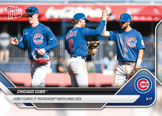 Chicago Cubs - 2025 MLB Topps NOW® - Card 724 - PR: 1413
