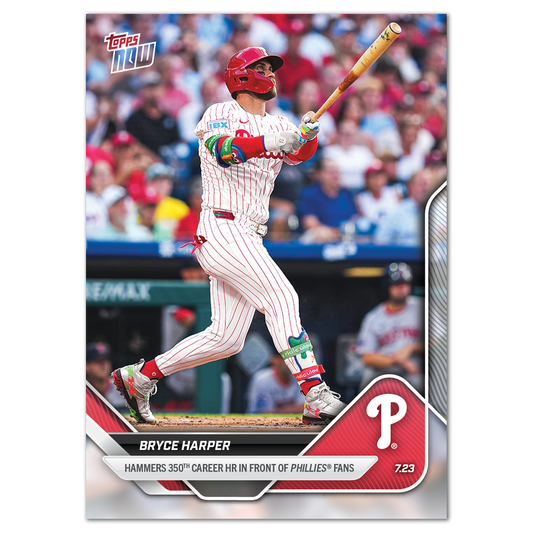 Bryce Harper - 2025 MLB Topps NOW® - Card 459 - LOOK FOR RELICS - PR: 4049