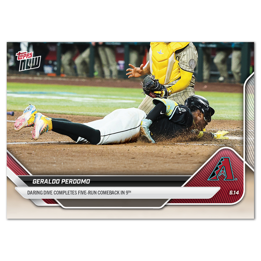 Geraldo Perdomo - 2025 MLB Topps NOW® - Card 297 - PR: 648