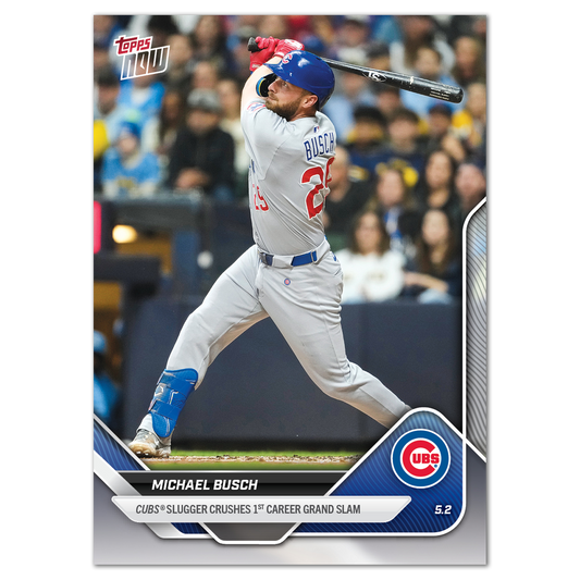 Michael Busch - 2025 MLB Topps NOW® - Card 131 - PR: 623