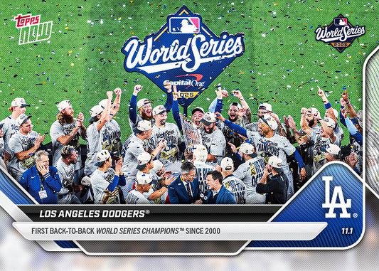 Los Angeles Dodgers - 2025 MLB Topps NOW® - Card 929 - PR: 24578